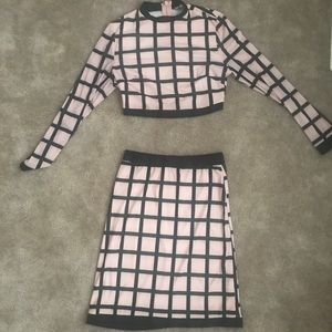 Pink and black night out